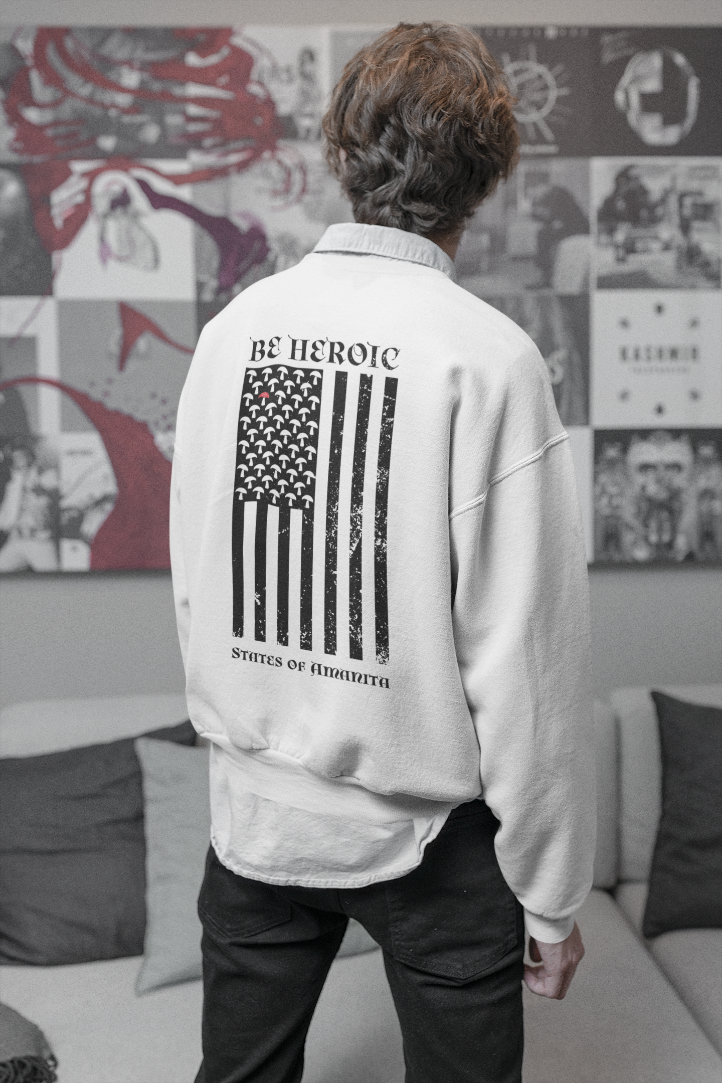 States of Amanita Crewneck Sweatshirt