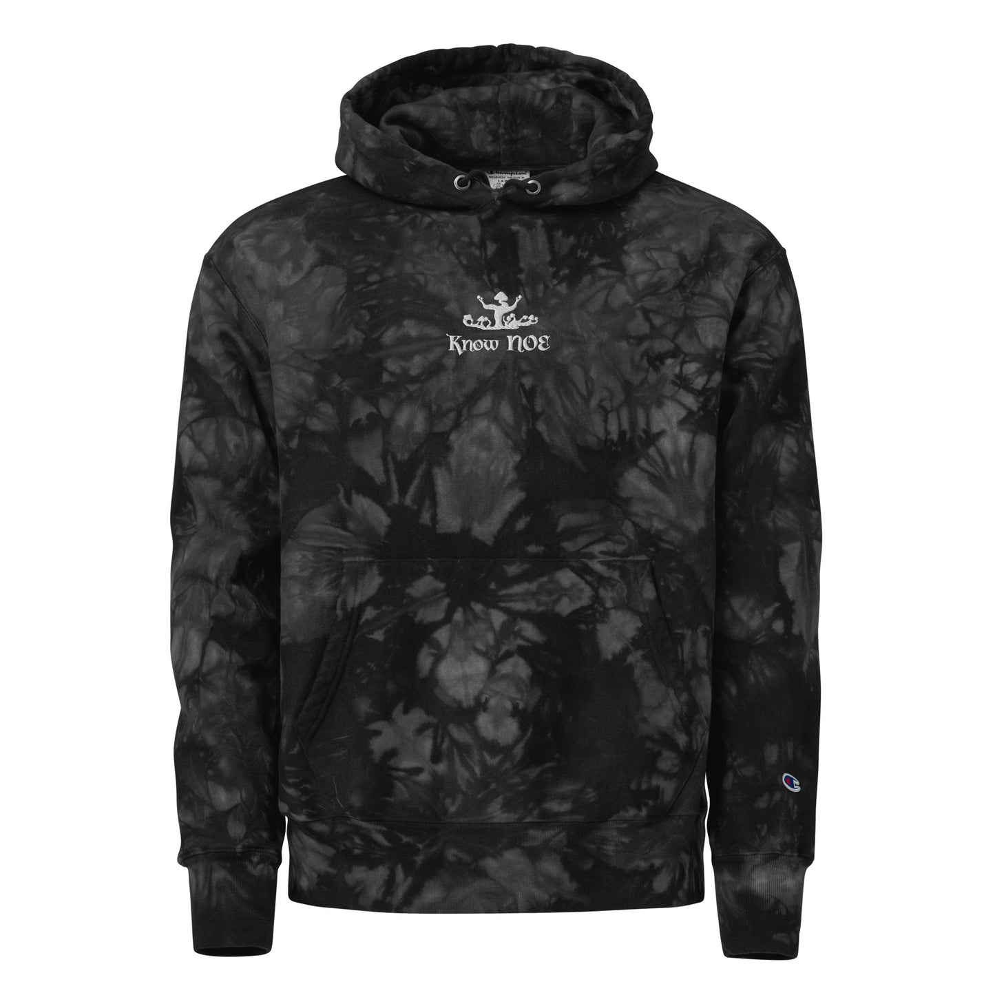 Know NOE Tie-Dye Hoodie — front