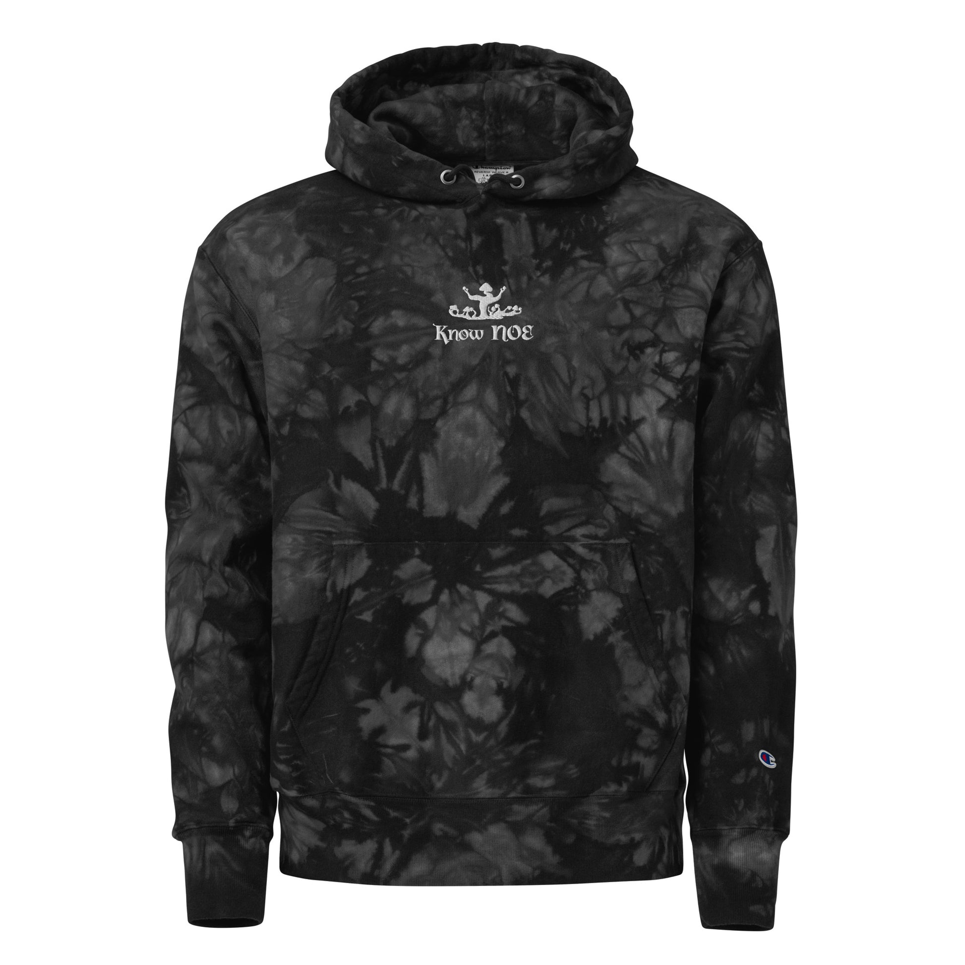 Know NOE Tie-Dye Hoodie — front