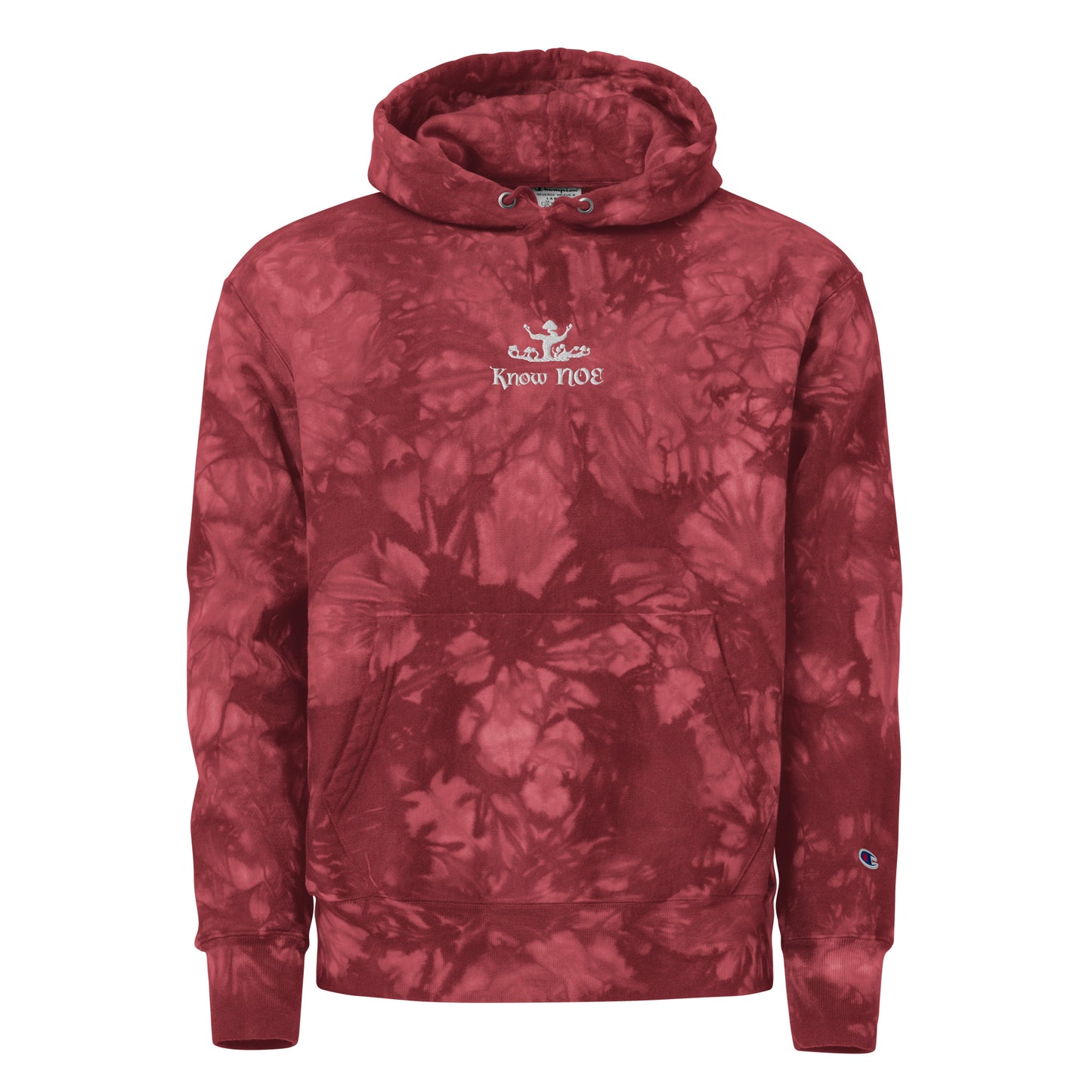 Know NOE Tie-Dye Hoodie — front