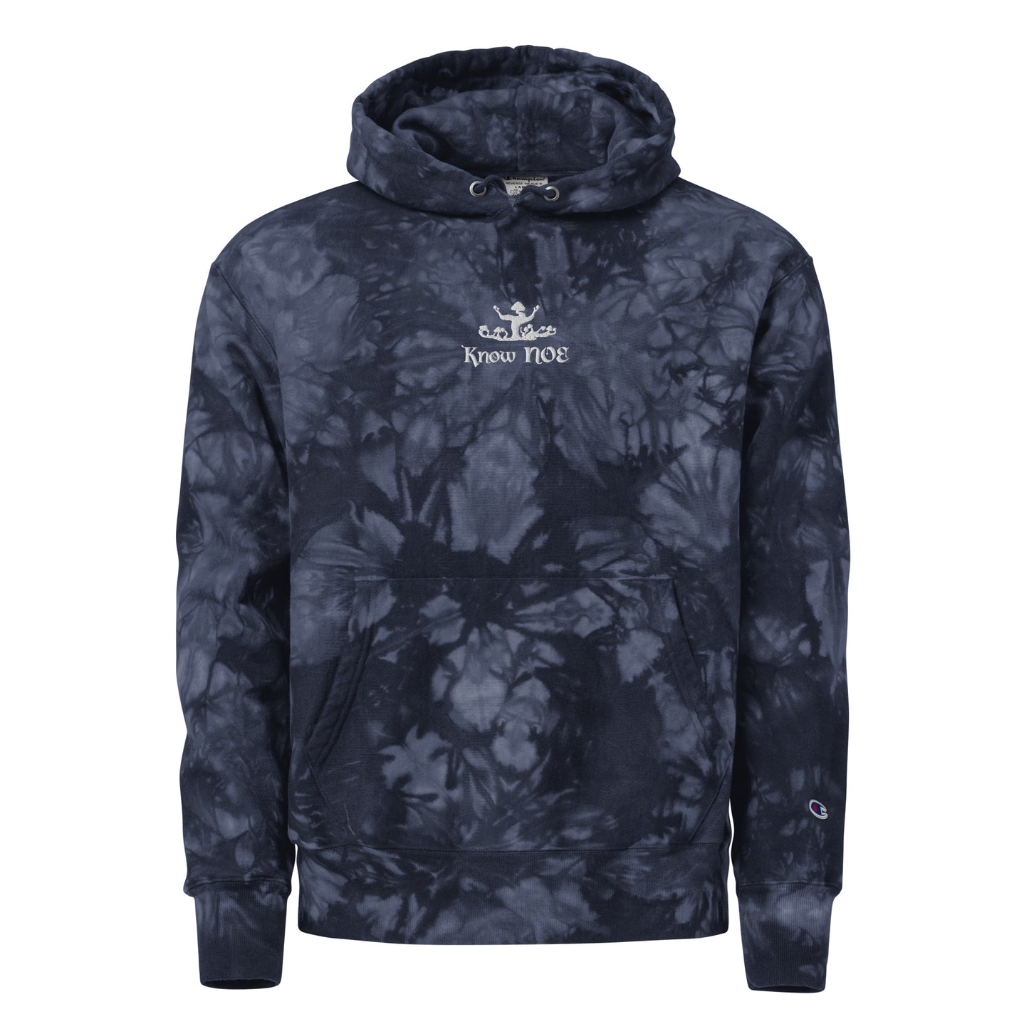 Know NOE Tie-Dye Hoodie — front