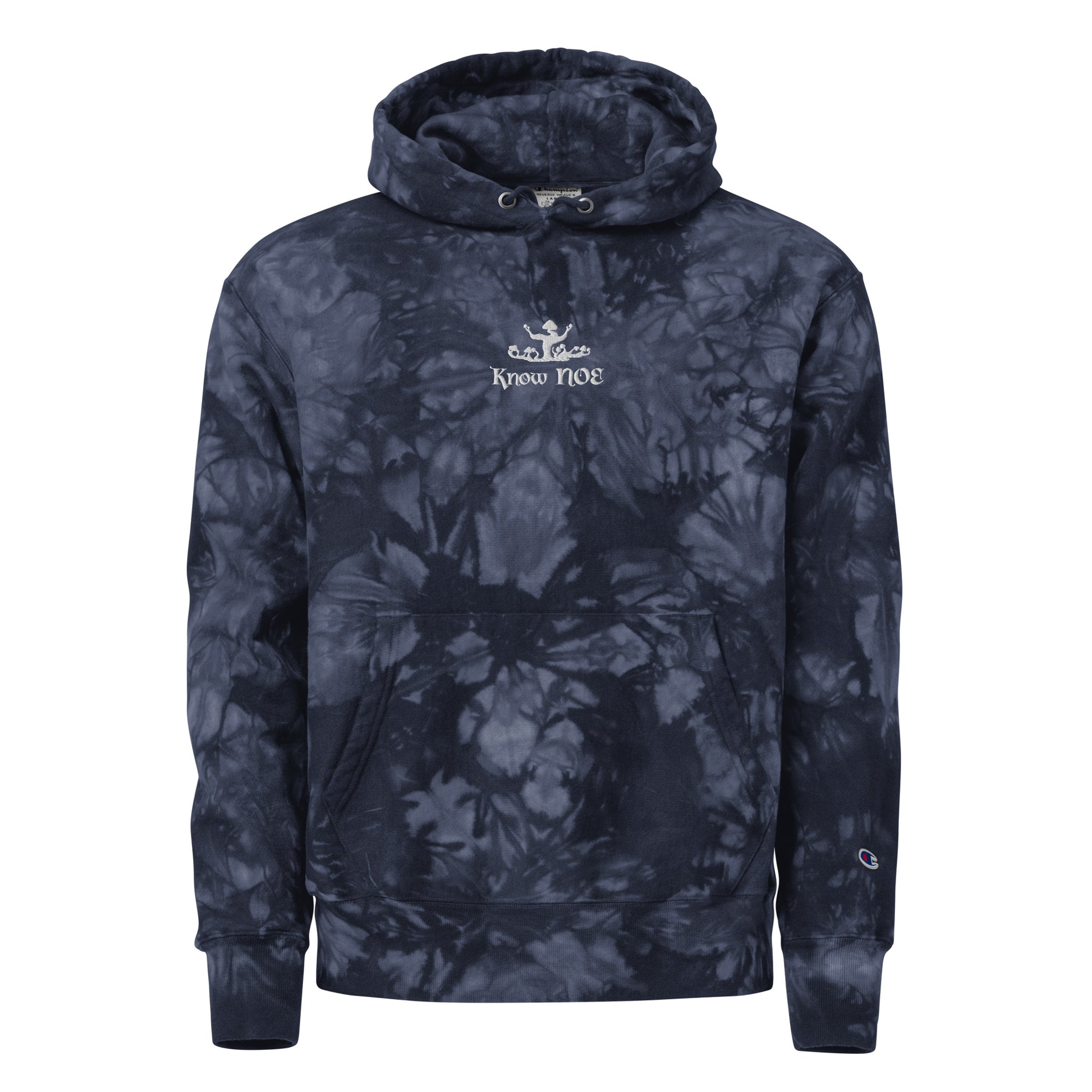 Know NOE Tie-Dye Hoodie — front